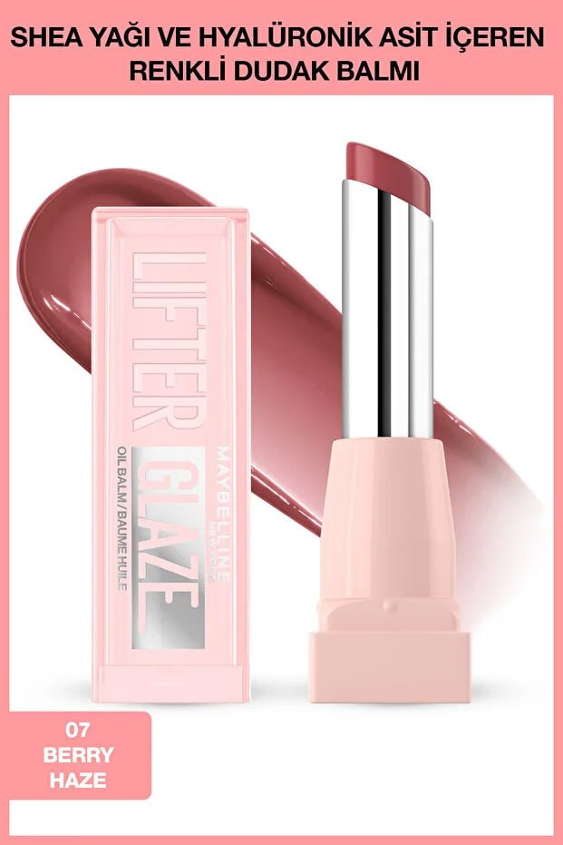 L'Oreal Paris Lifter Glaze Tinted Lip Balm with Shea Butter and Hyaluronic Acid