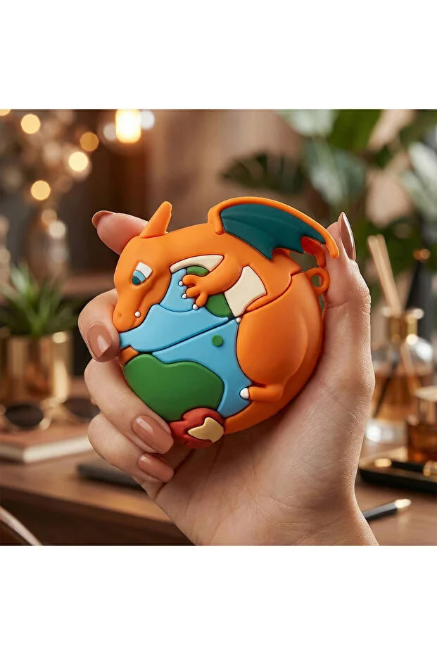 Samsung Galaxy Buds 3 Fe Case with Character Figure Charizrd